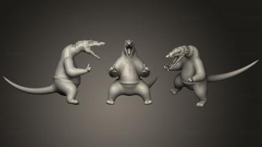 3D модель Конгфу Спинозавр (STL)